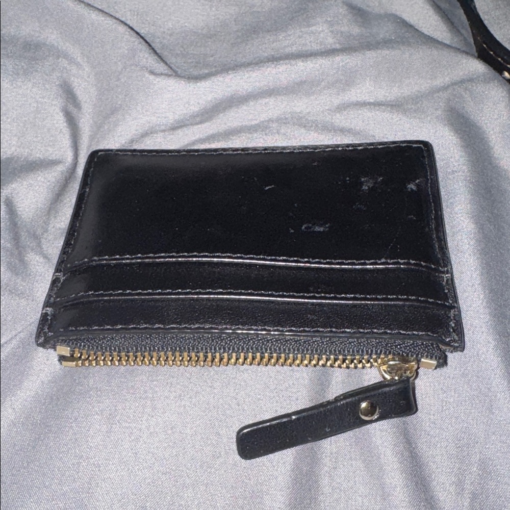 Kate Spade small black card holder-used - Picture 6 of 6